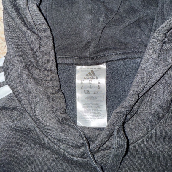 Black Adidas Hoodie - Picture 3 of 4